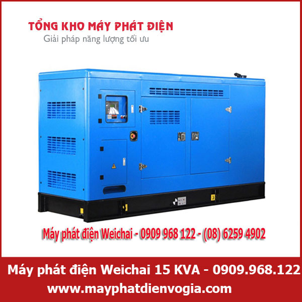 Máy phát điện Weichai 15 KVA, may-phat-dien-weichai-15-KVA