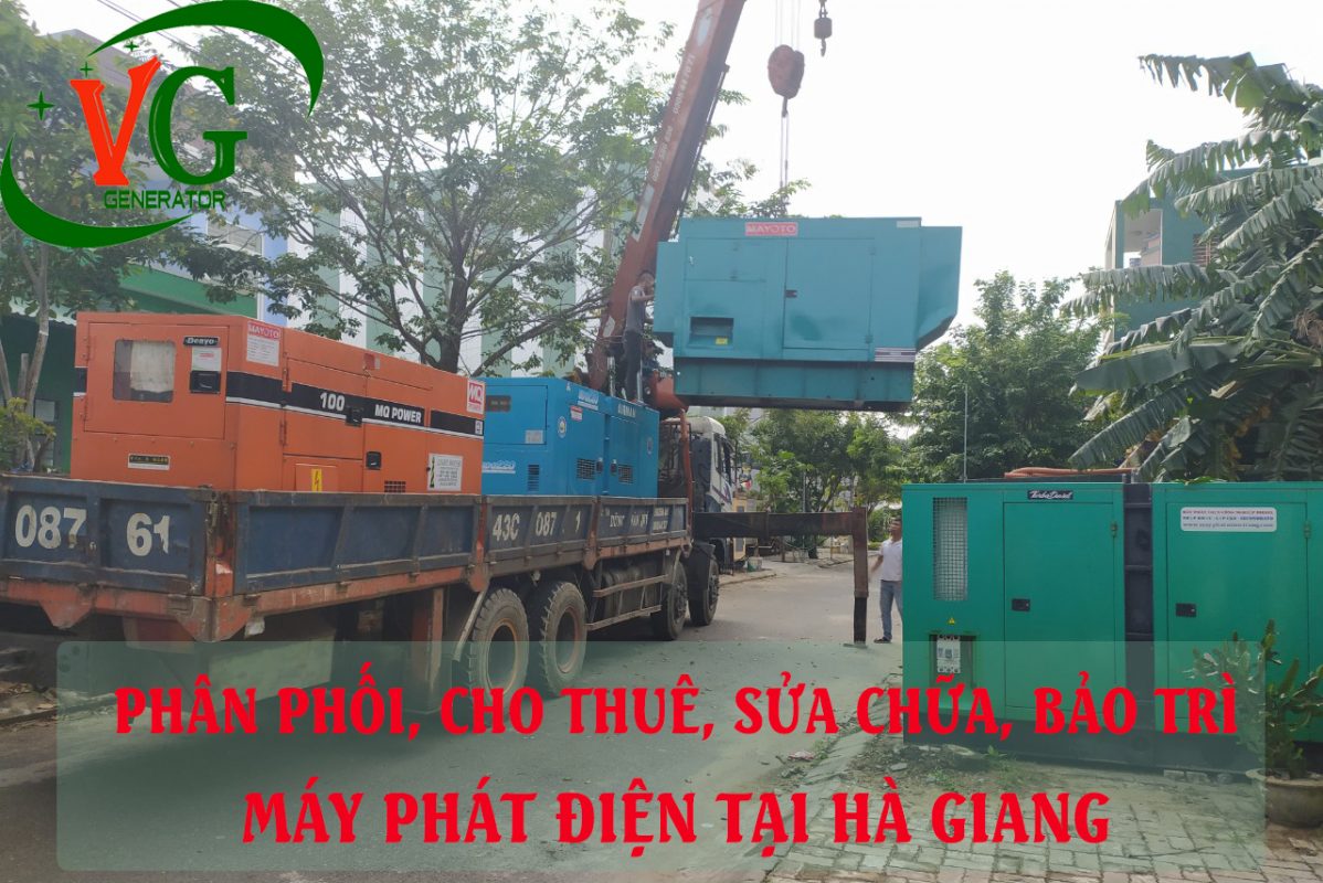 Máy phát điện tại Hà Giang chính hãng giá tốt, uy tín